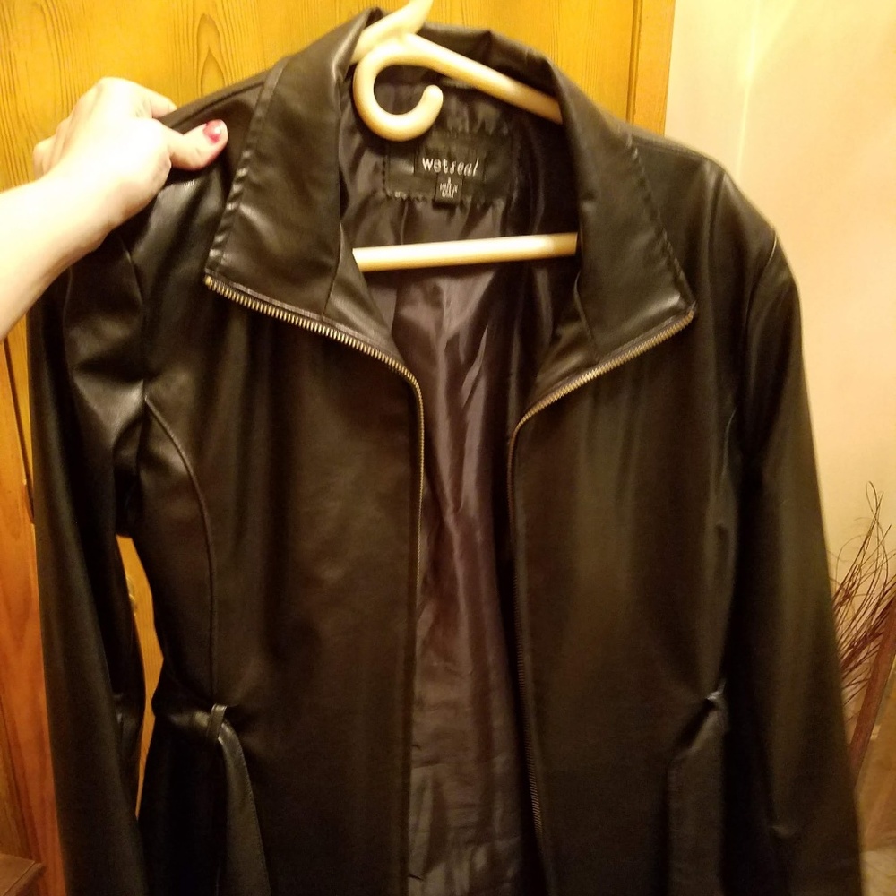 Wet Seal Black Jacket. Size small.